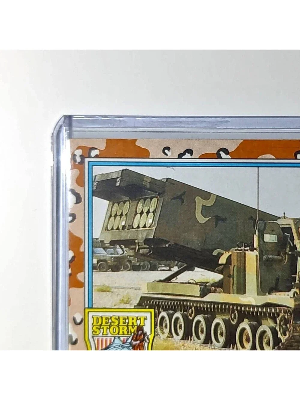 Multiple Launch Rocket System 1991 Topps Desert Storm #163 Card